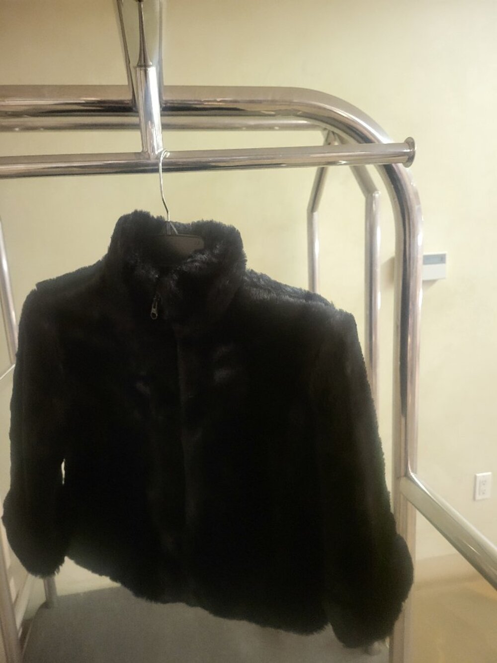 Vintage Little Girls Gap Fur Jacket